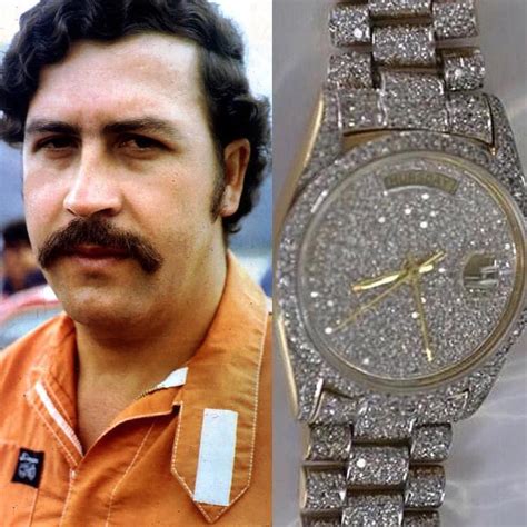 rolex datejust pablo escobar